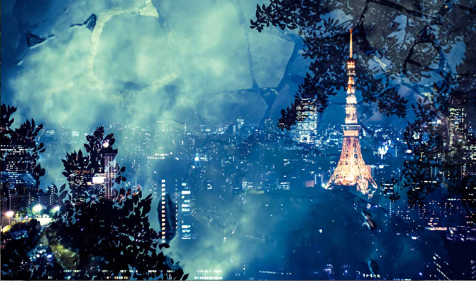 Clean the cityscape of Japan Clean Magic